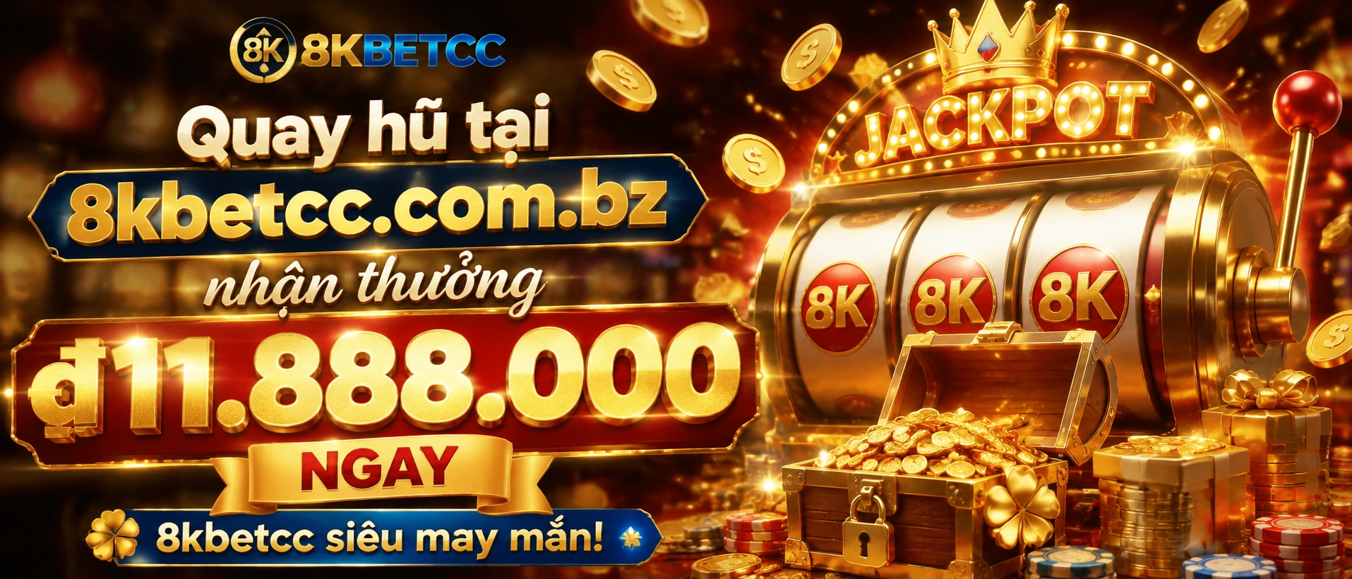 Giao diện Nổ Hũ 8kbetcc trên màn hình điện thoại