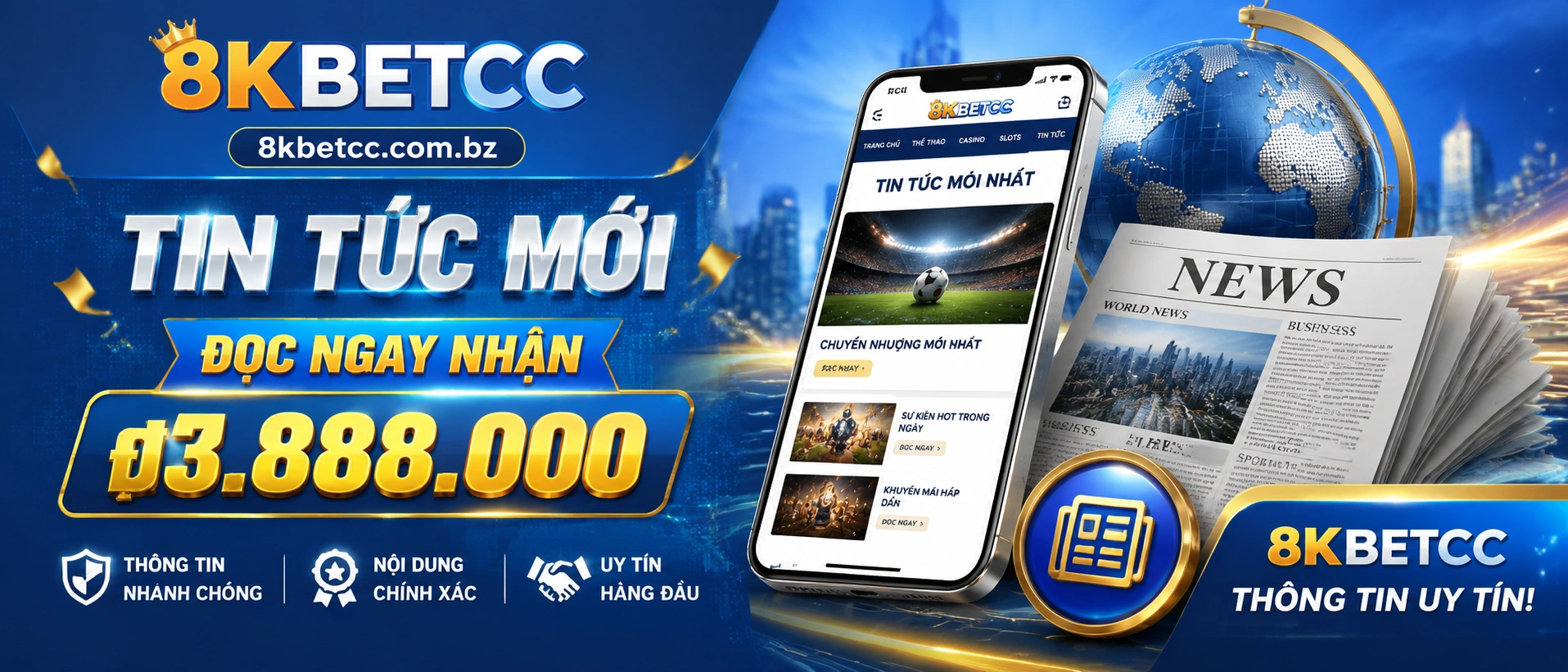Khung tin nổi bật về cập nhật nền tảng 8kbetcc